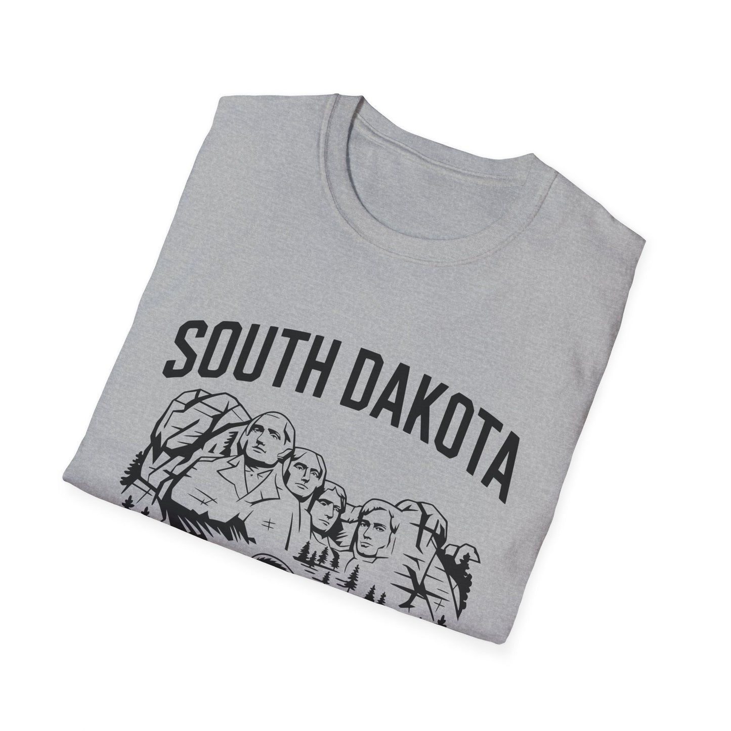 South Dakota Vintage T-Shirt, Unisex Graphic Tee, Midwest Souvenir Shirt, State Pride Apparel, Travel Gift for Him and Her