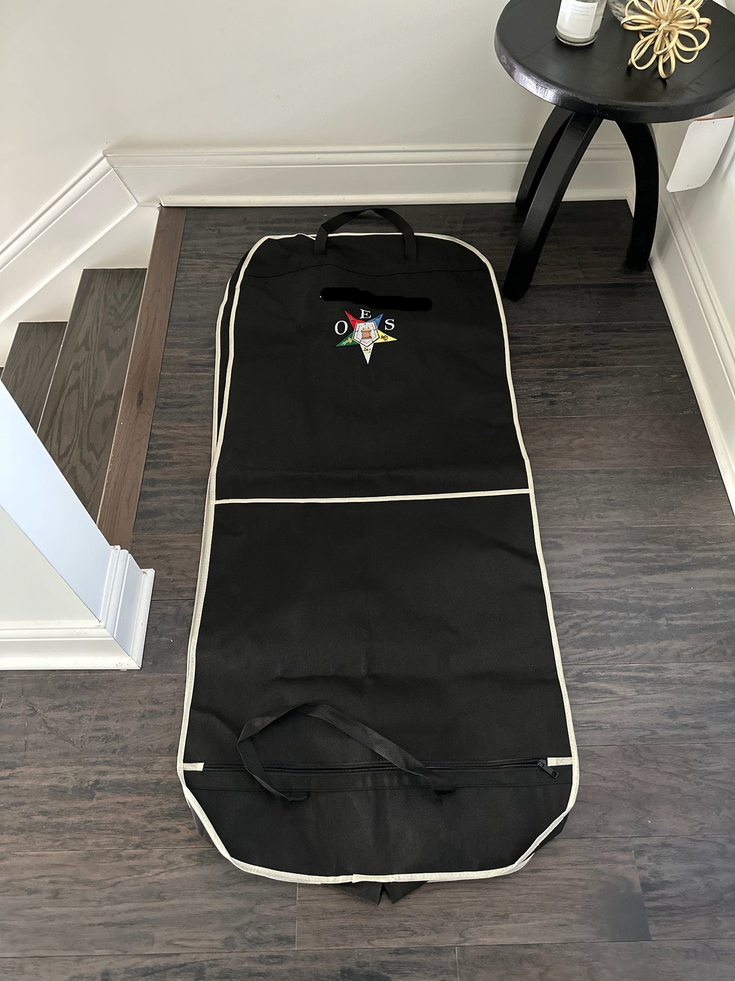 Garment Bag with Emblem