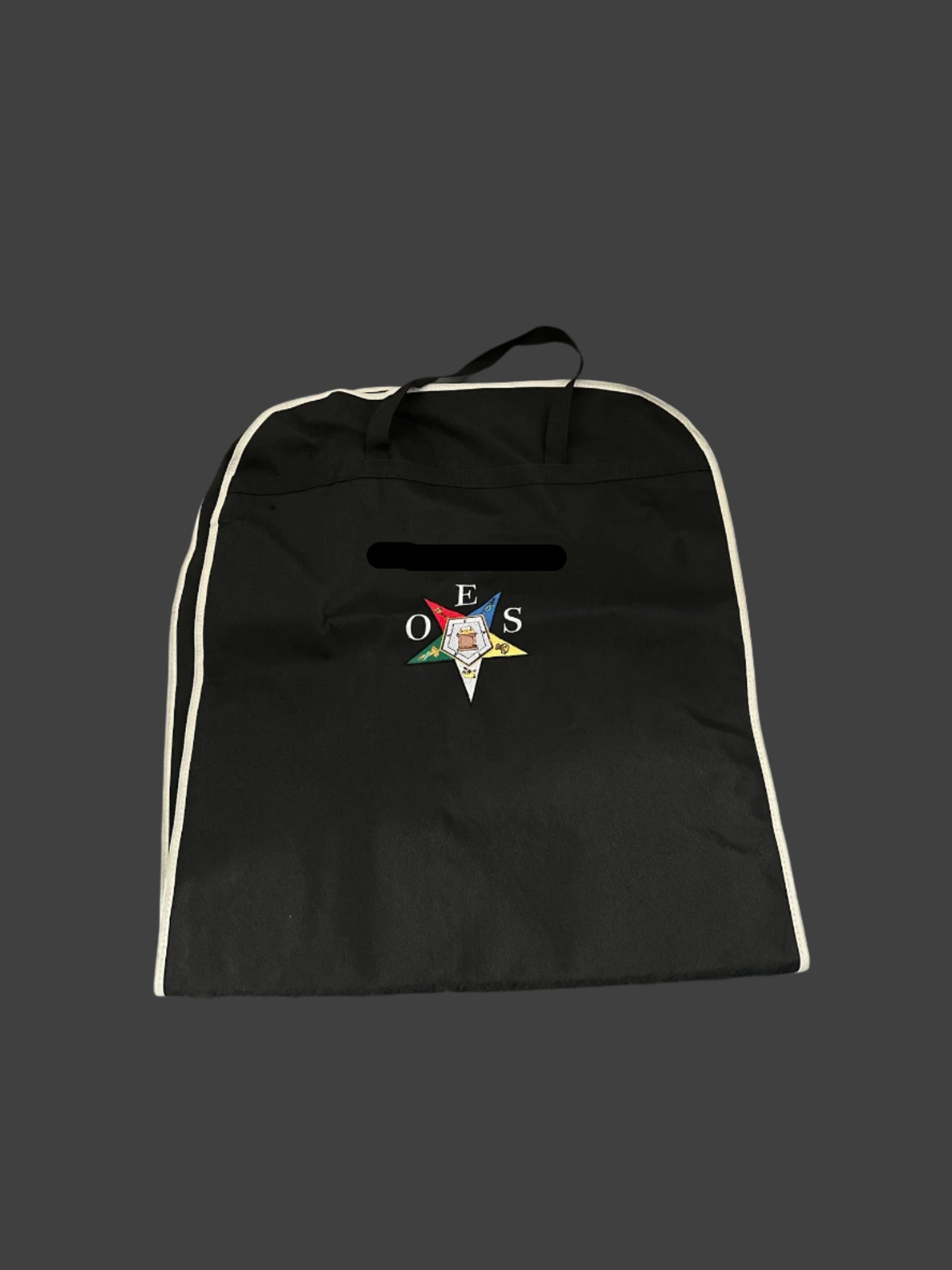 Garment Bag with Emblem
