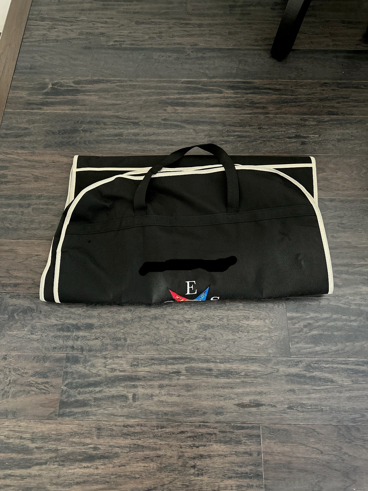 Garment Bag with Emblem