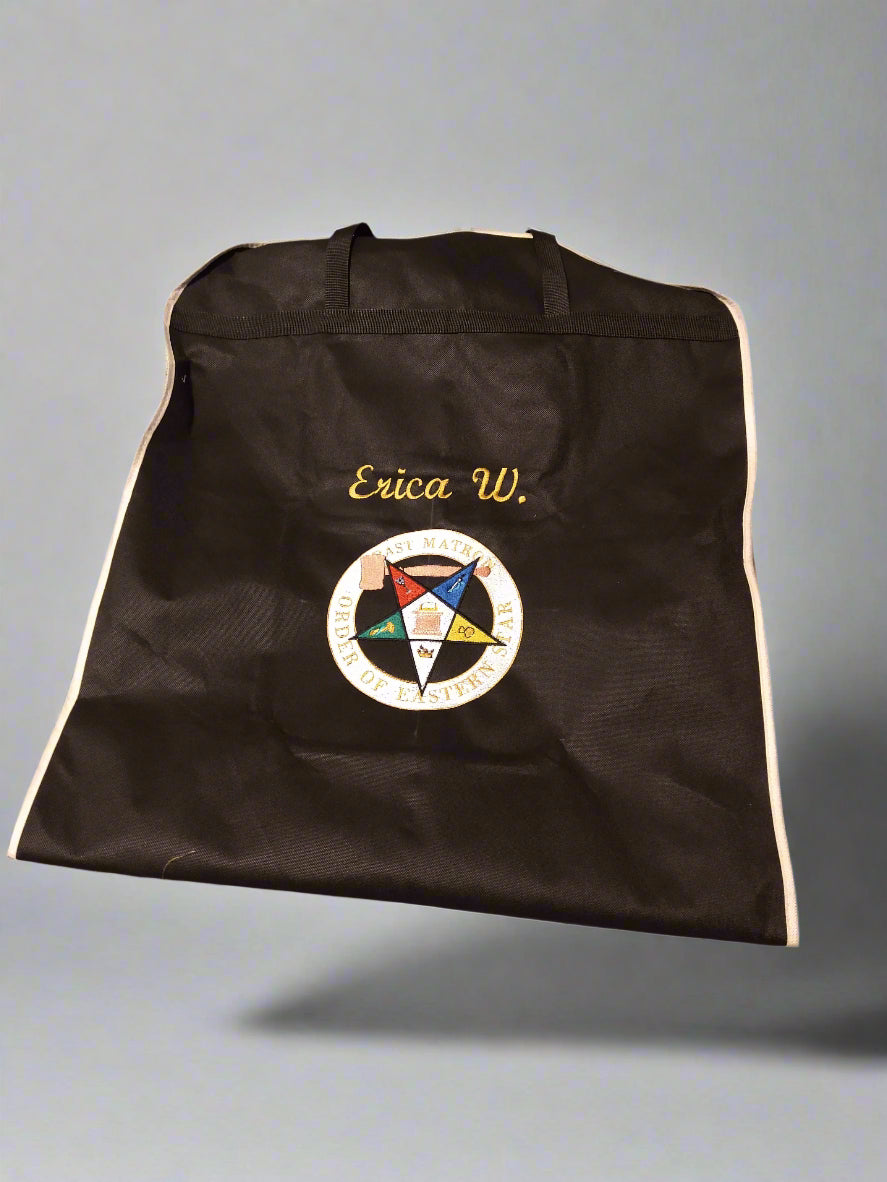 Garment Bag with Emblem