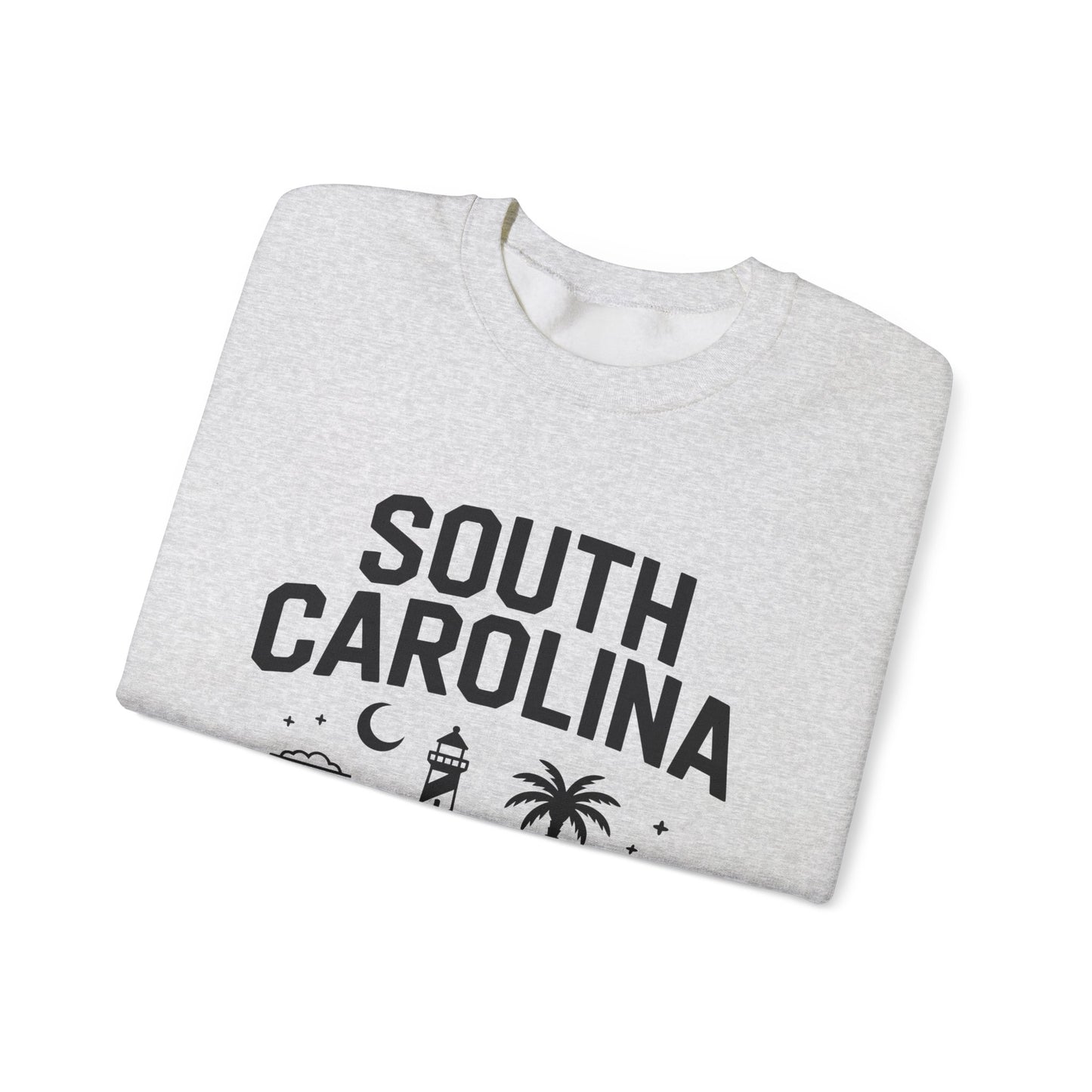 Cozy South Carolina Crewneck Sweatshirt | Unisex, Heavy Blend, Perfect for Spring & Fall, Casual Comfort, Travel, Beach Vibes