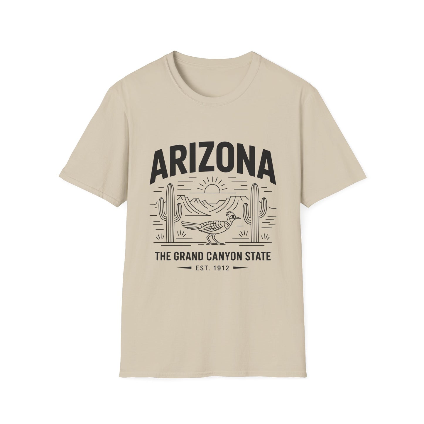 Arizona Grand Canyon State T-Shirt, Vintage Travel Tee, Summer Adventure Top, Unisex Graphic Shirt, Road Trip Essentials