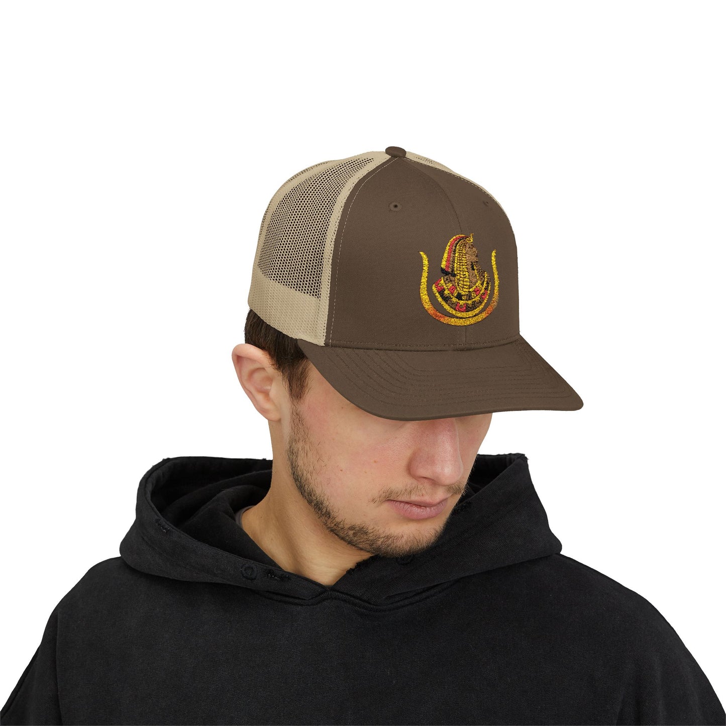 Egyptian Pharaoh Snapback Trucker Cap - Unique Stylish Hat for Festivals & Everyday Wear