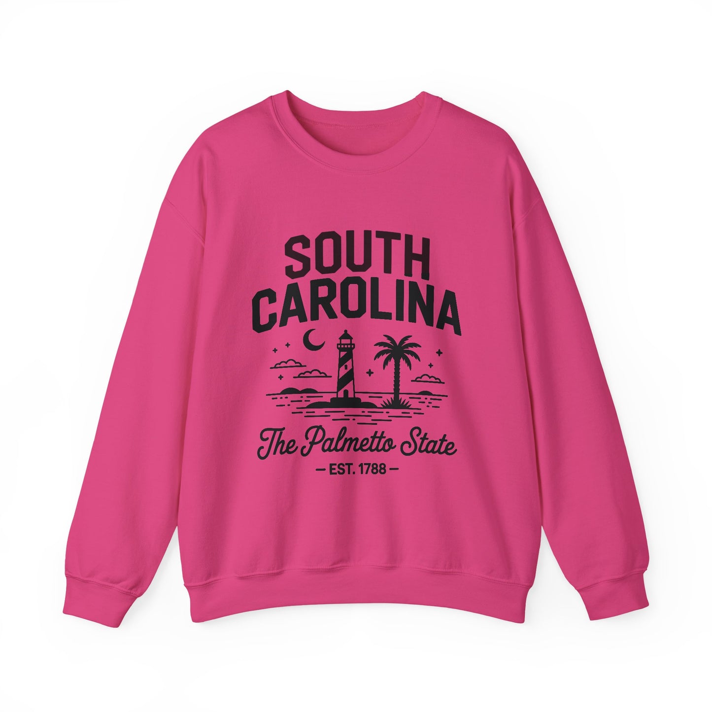 Cozy South Carolina Crewneck Sweatshirt | Unisex, Heavy Blend, Perfect for Spring & Fall, Casual Comfort, Travel, Beach Vibes