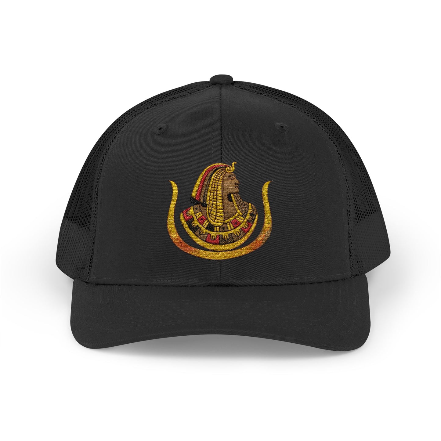 Egyptian Pharaoh Snapback Trucker Cap - Unique Stylish Hat for Festivals & Everyday Wear