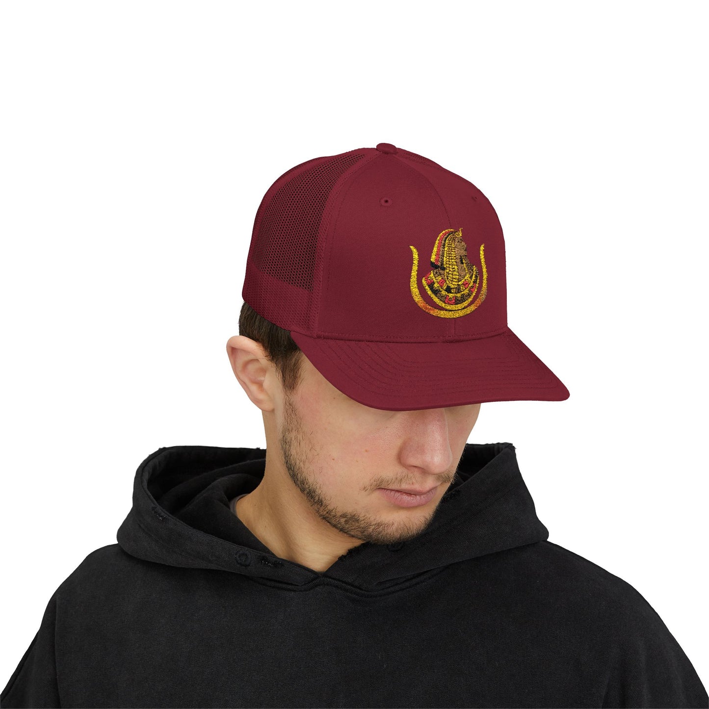 Egyptian Pharaoh Snapback Trucker Cap - Unique Stylish Hat for Festivals & Everyday Wear