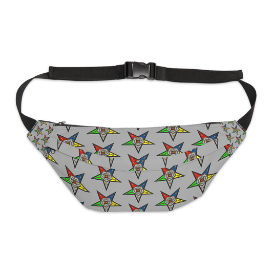 Large Fanny Pack with Colorful Star Design, Trendy Waist Bag for Festivals, Travel, and Outdoor Adventures, Stylish Gift Idea