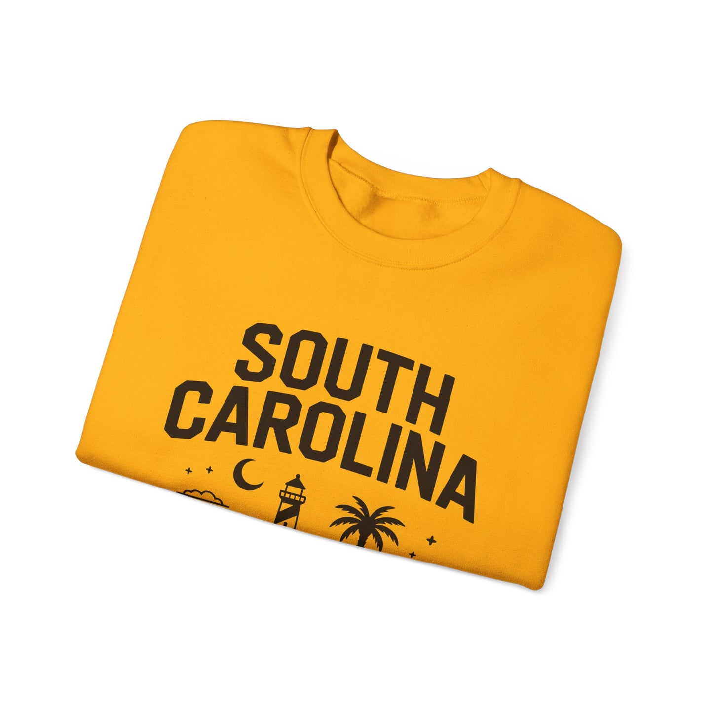 Cozy South Carolina Crewneck Sweatshirt | Unisex, Heavy Blend, Perfect for Spring & Fall, Casual Comfort, Travel, Beach Vibes