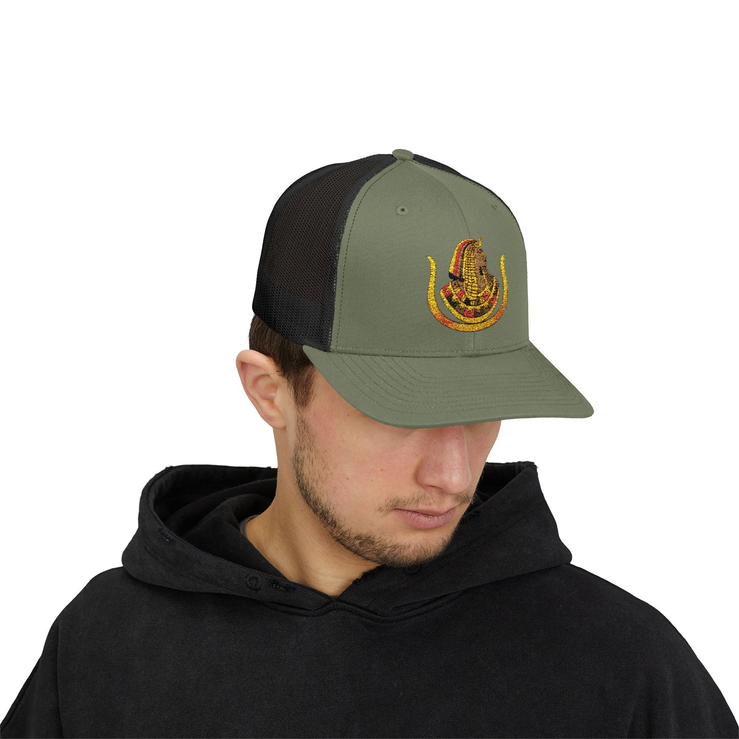 Egyptian Pharaoh Snapback Trucker Cap - Unique Stylish Hat for Festivals & Everyday Wear