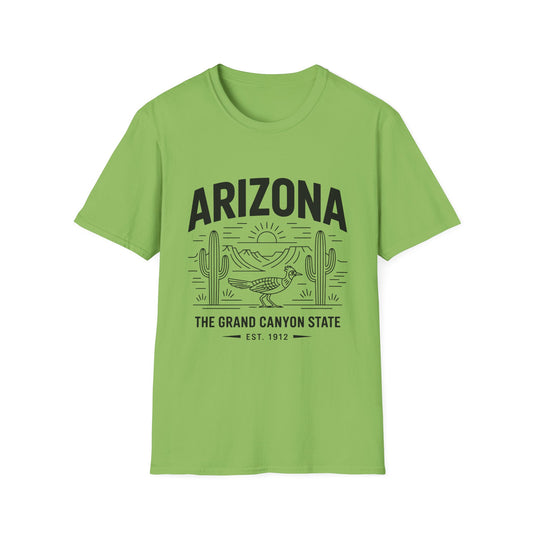 Arizona Grand Canyon State T-Shirt, Vintage Travel Tee, Summer Adventure Top, Unisex Graphic Shirt, Road Trip Essentials
