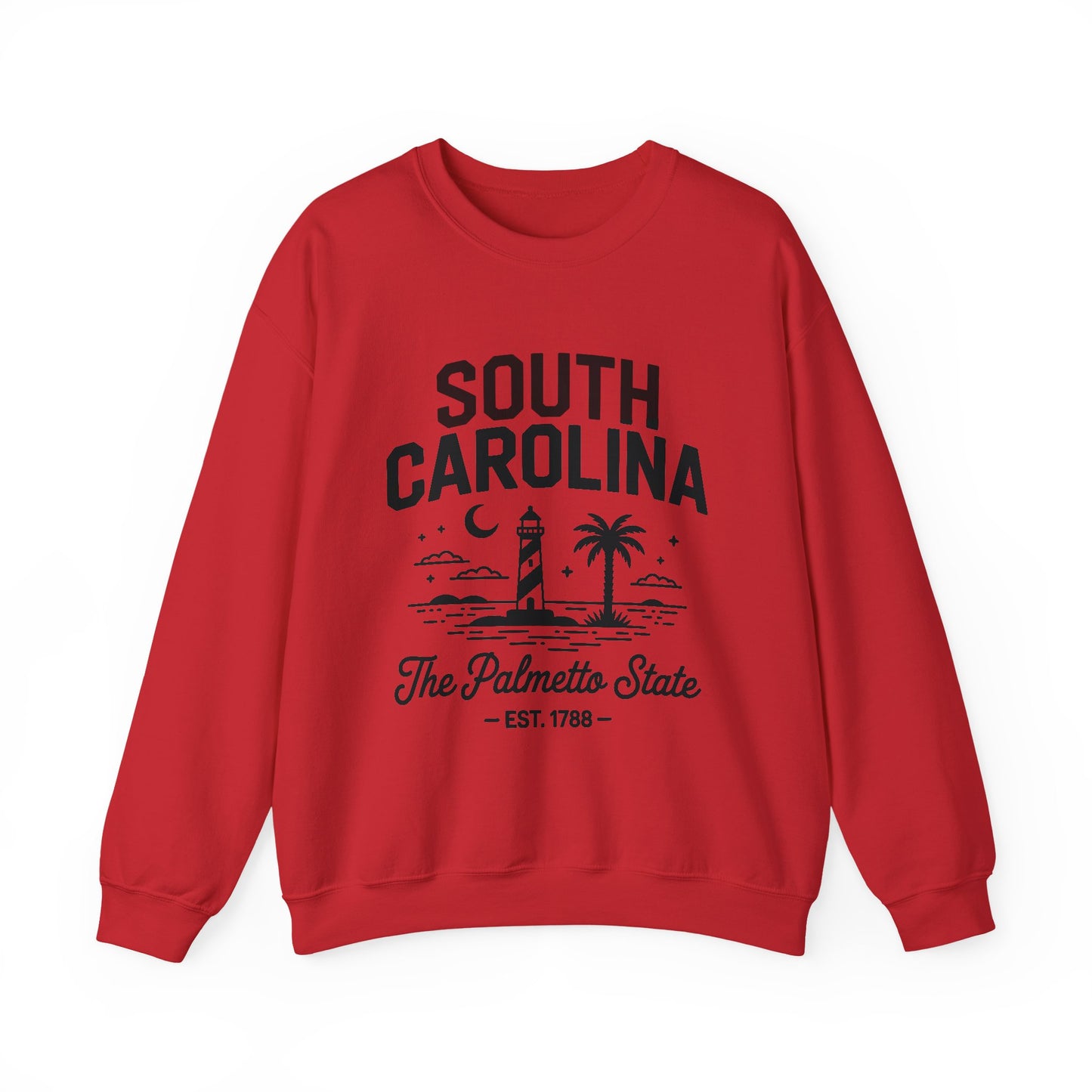 Cozy South Carolina Crewneck Sweatshirt | Unisex, Heavy Blend, Perfect for Spring & Fall, Casual Comfort, Travel, Beach Vibes