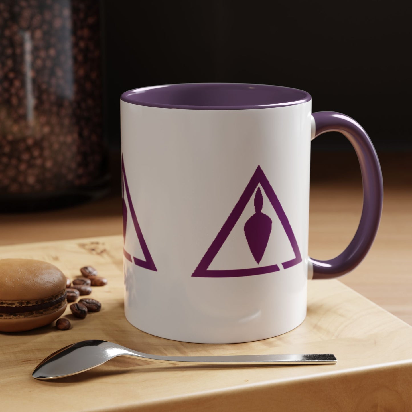 Artistic Accent Coffee Mug - Perfect for Artists, Studio Decor, Gift for Creatives, Coffee Lover's Mug, Artistic Homeware