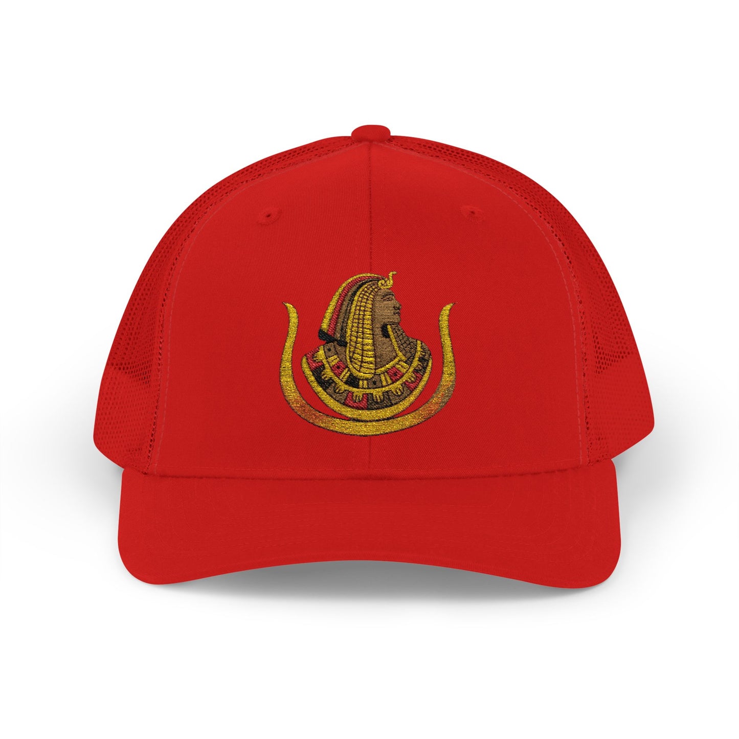 Egyptian Pharaoh Snapback Trucker Cap - Unique Stylish Hat for Festivals & Everyday Wear