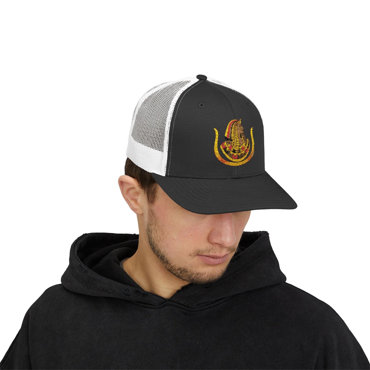 Egyptian Pharaoh Snapback Trucker Cap - Unique Stylish Hat for Festivals & Everyday Wear