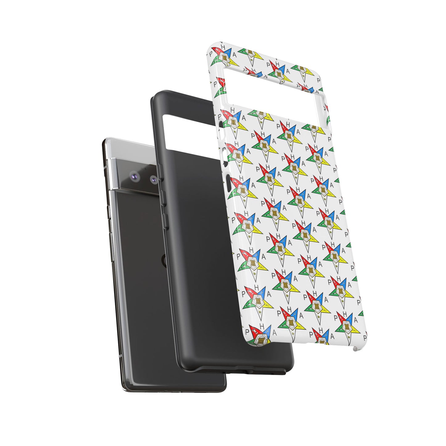 Colorful Phone Case for Tough Cases Lovers, Customizable Phone Accessories, Unique Gift, Durable Phone Cover, Fun Patterned Case