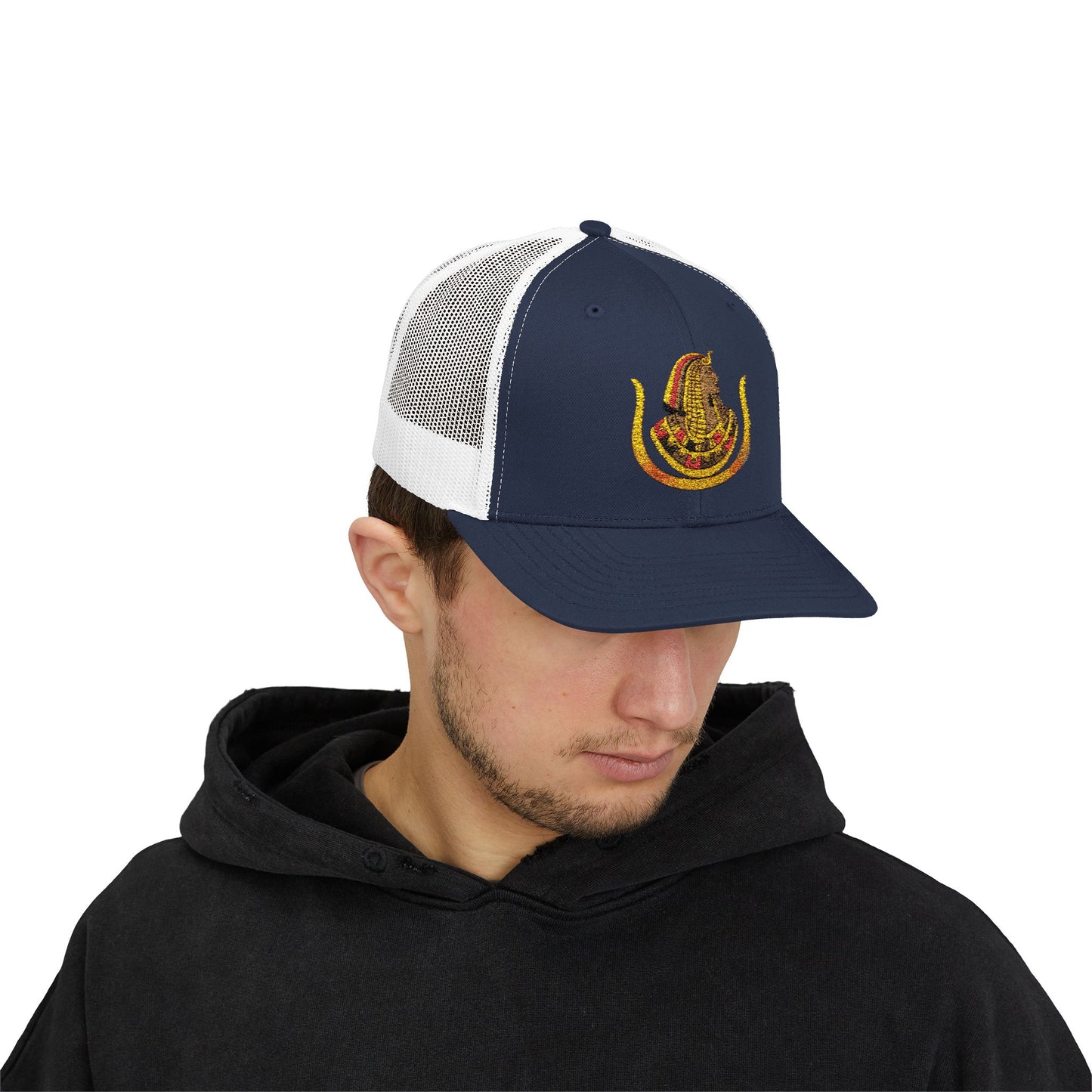 Egyptian Pharaoh Snapback Trucker Cap - Unique Stylish Hat for Festivals & Everyday Wear