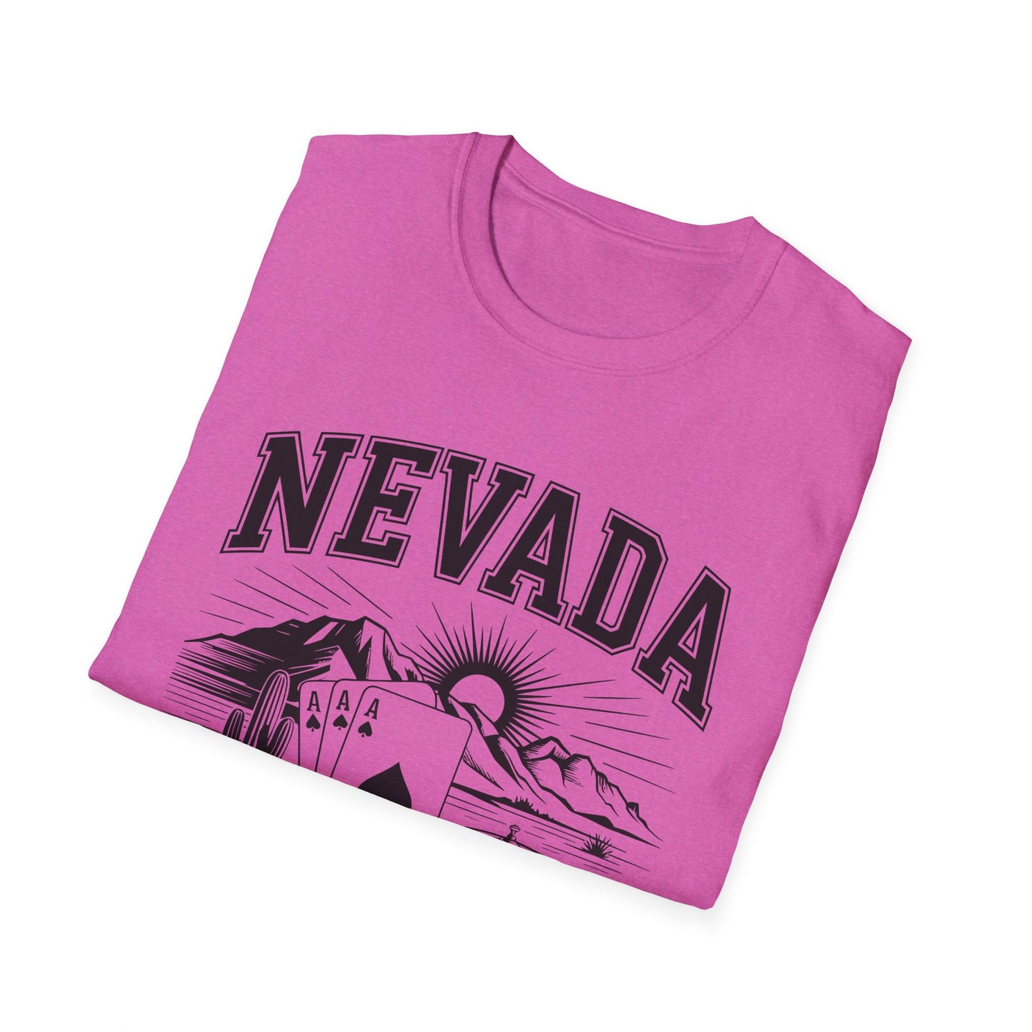 Nevada Vintage Graphic T-Shirt, Unisex Cool Tee, Casual Wear, Travel Souvenir, Gift for Nevada Lovers, Summer Style