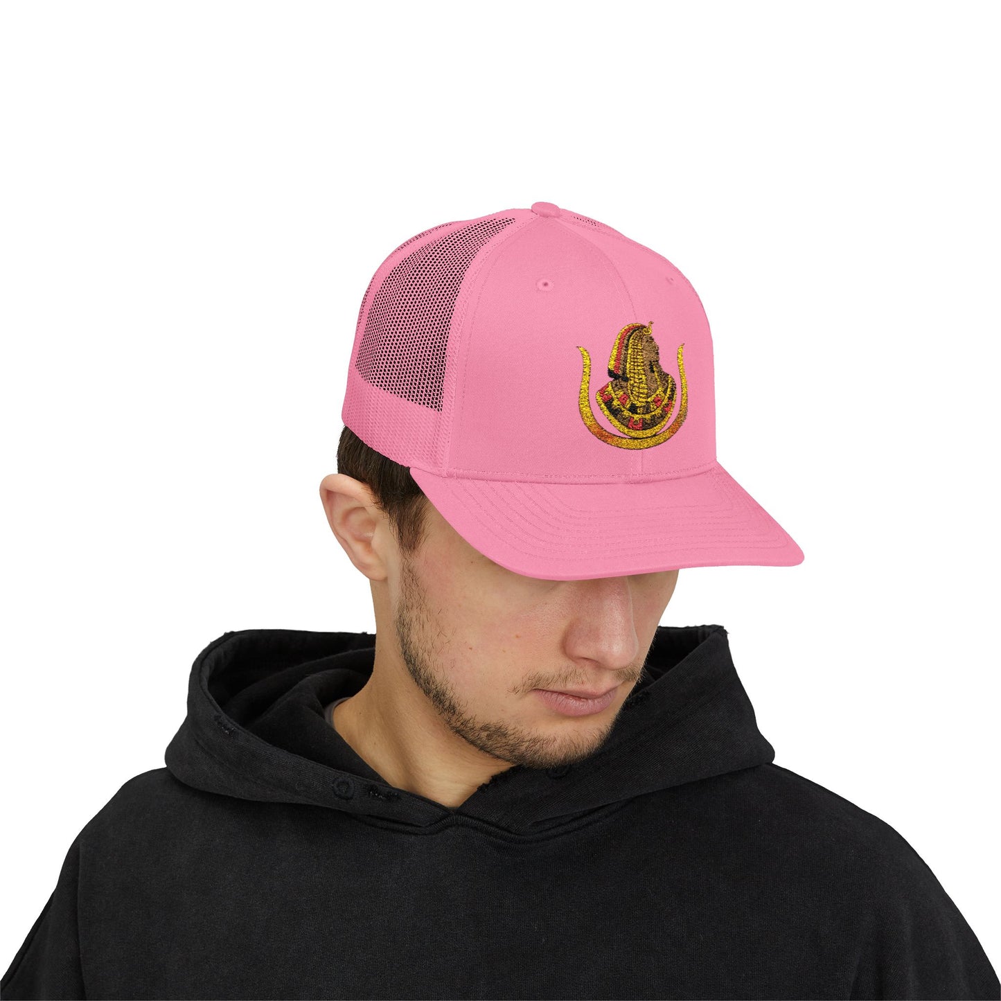 Egyptian Pharaoh Snapback Trucker Cap - Unique Stylish Hat for Festivals & Everyday Wear