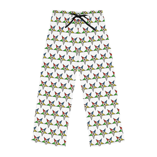 Whimsical Star Print Women's Pajama Pants, Comfortable Lounge Wear, Cozy Sleepwear, Gift for Her, Festive Homewear