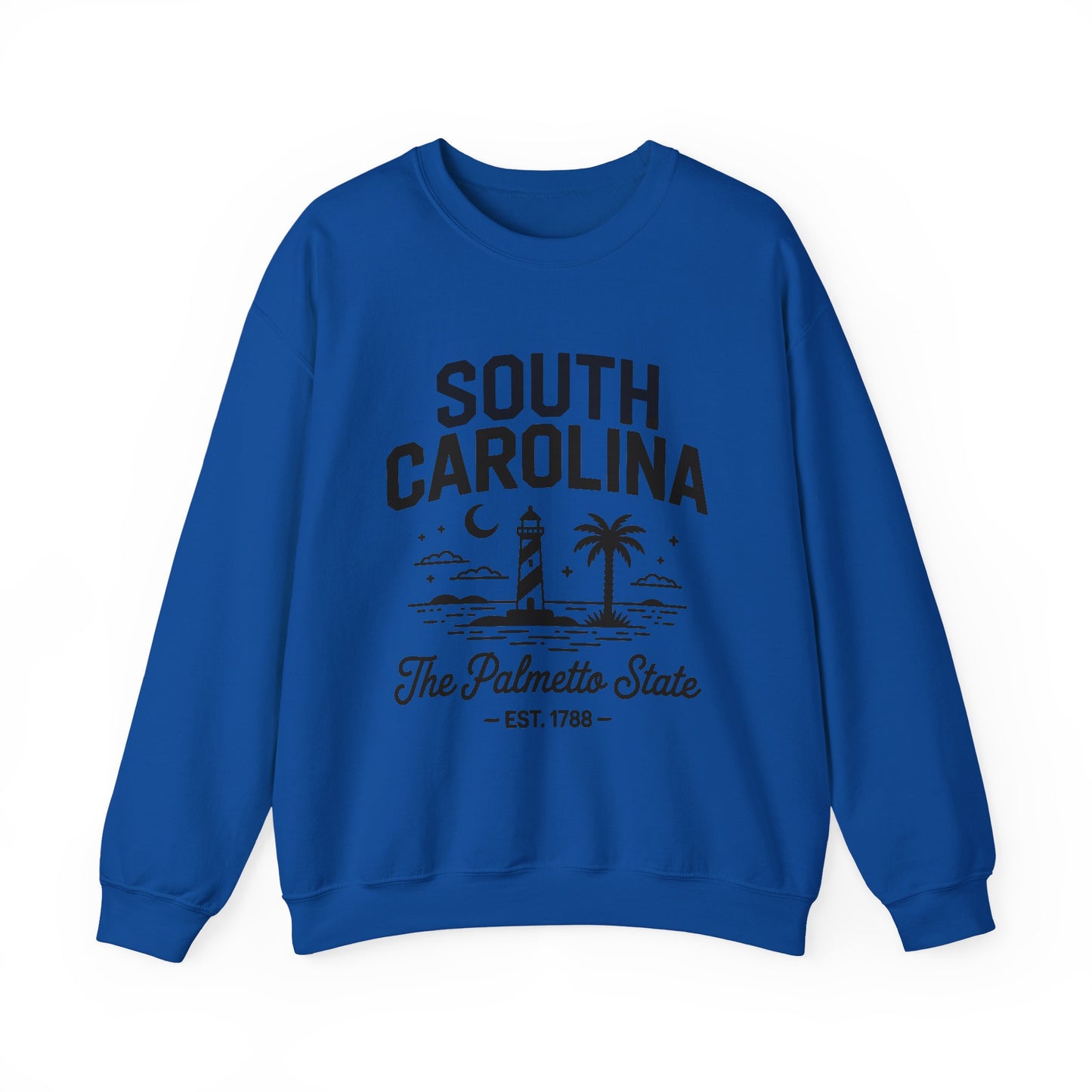 Cozy South Carolina Crewneck Sweatshirt | Unisex, Heavy Blend, Perfect for Spring & Fall, Casual Comfort, Travel, Beach Vibes