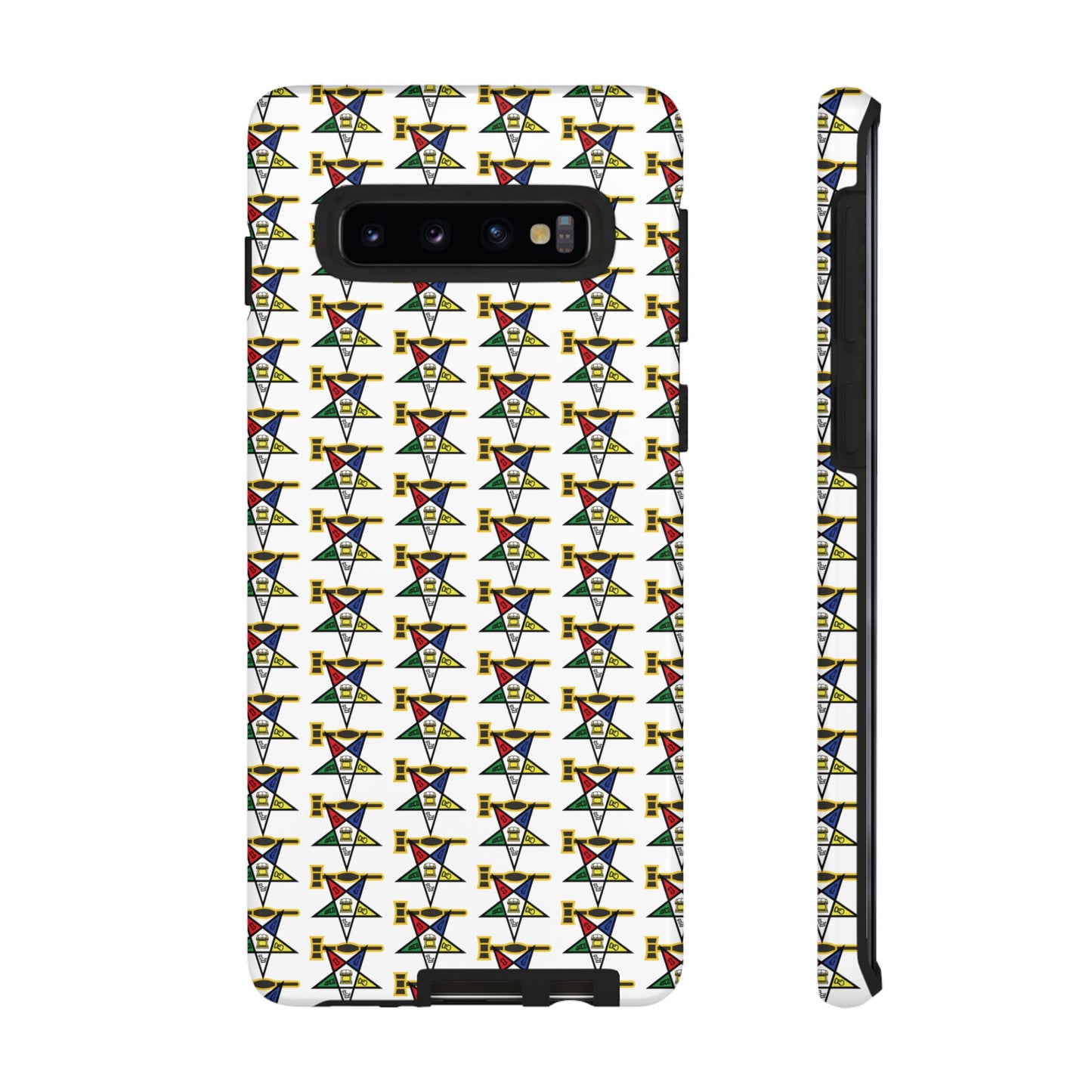 Tough Cases iPhone Case, Colorful Geometric Phone Cover, Unique Gift for Tech Lovers, Durable Phone Accessories, Trendy Phone Protector