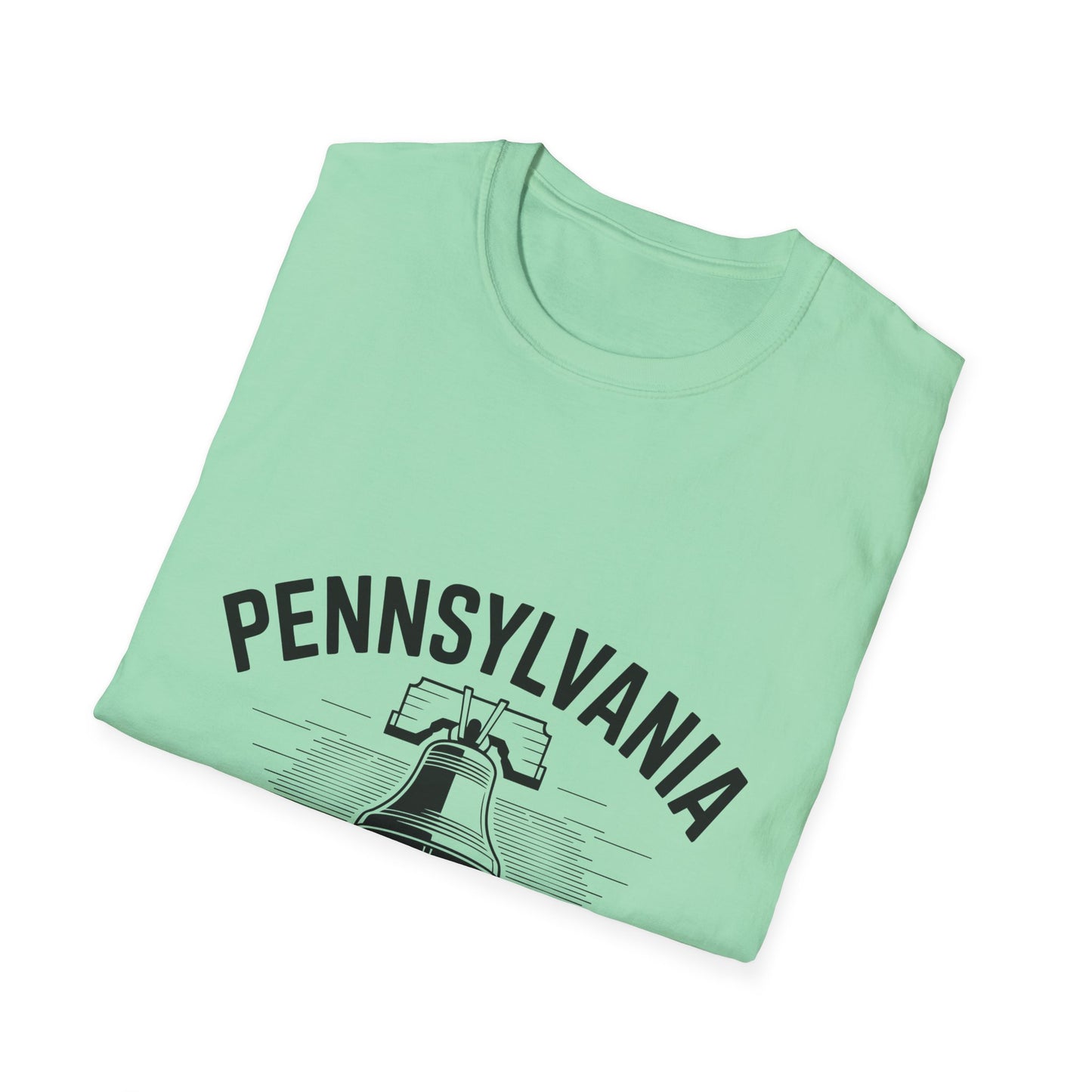 Pennsylvania Keystone State T-Shirt, Unisex Tee, Travel Souvenir, State Pride, Gift for Pennsylvanians, Casual Wear, Summer Fashion