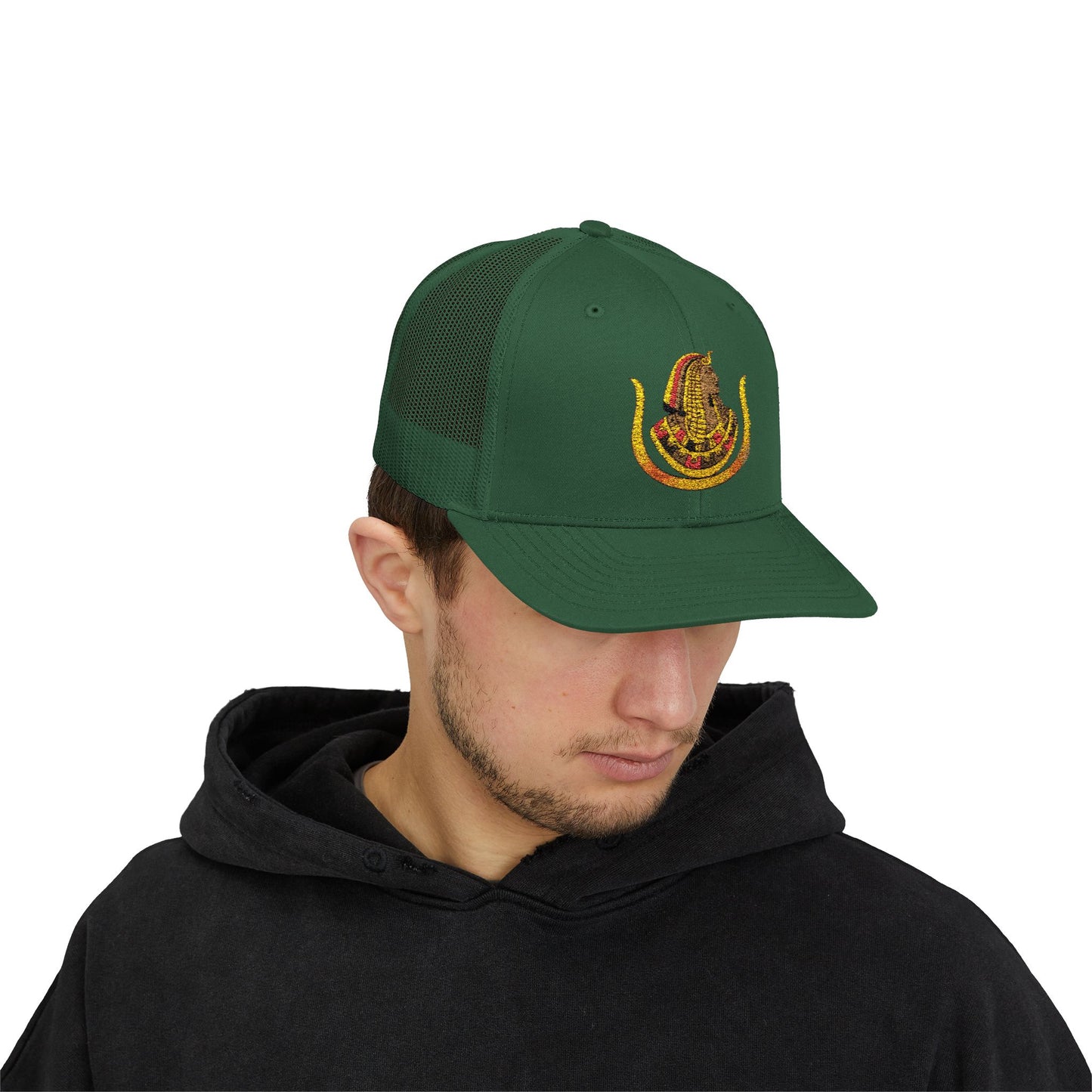 Egyptian Pharaoh Snapback Trucker Cap - Unique Stylish Hat for Festivals & Everyday Wear