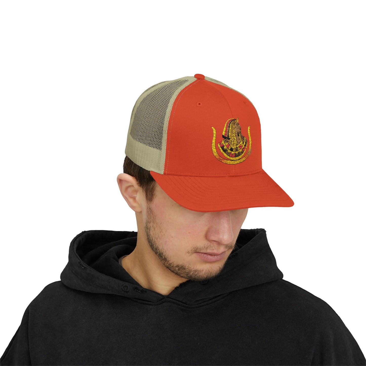 Egyptian Pharaoh Snapback Trucker Cap - Unique Stylish Hat for Festivals & Everyday Wear